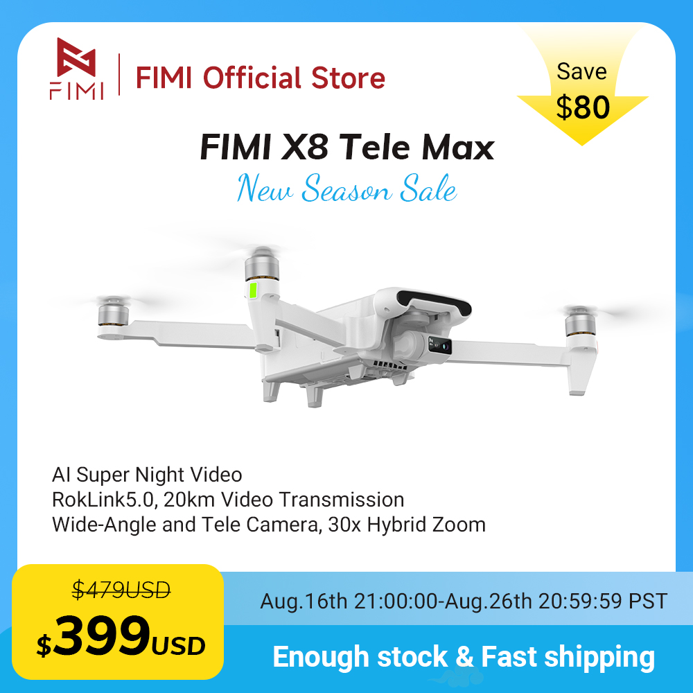 Drone Thermal Imaging - FIMI X8 Tele Max New Drone