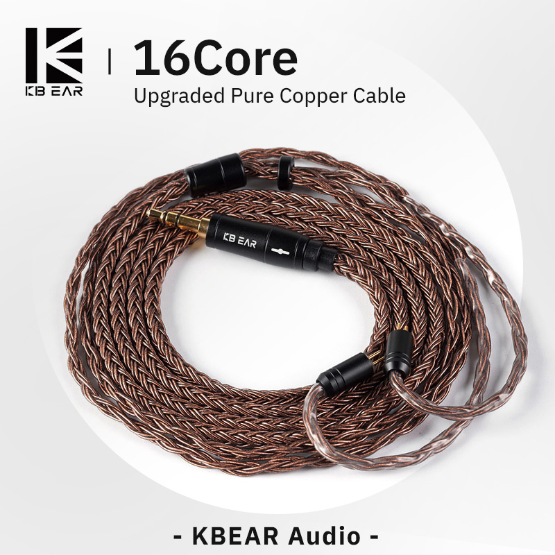 Eachine Drone E010 - KBEAR 16 Core Pure Copper Earphone