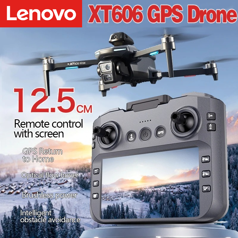 Drone Surveying - Lenovo XT606 MAX GPS Drone 4k