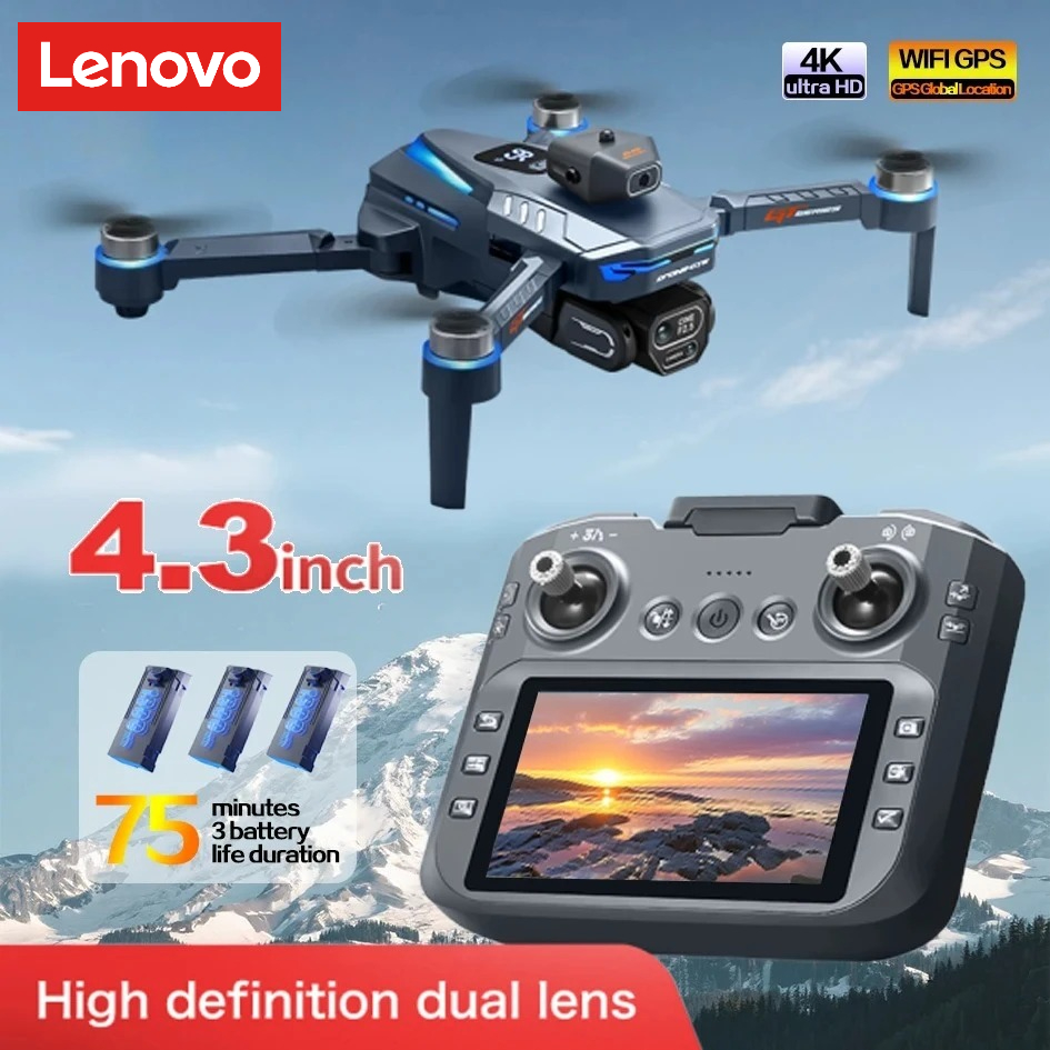 Drone Photogrammetry - Lenovo GT8 drone 8K HD dual