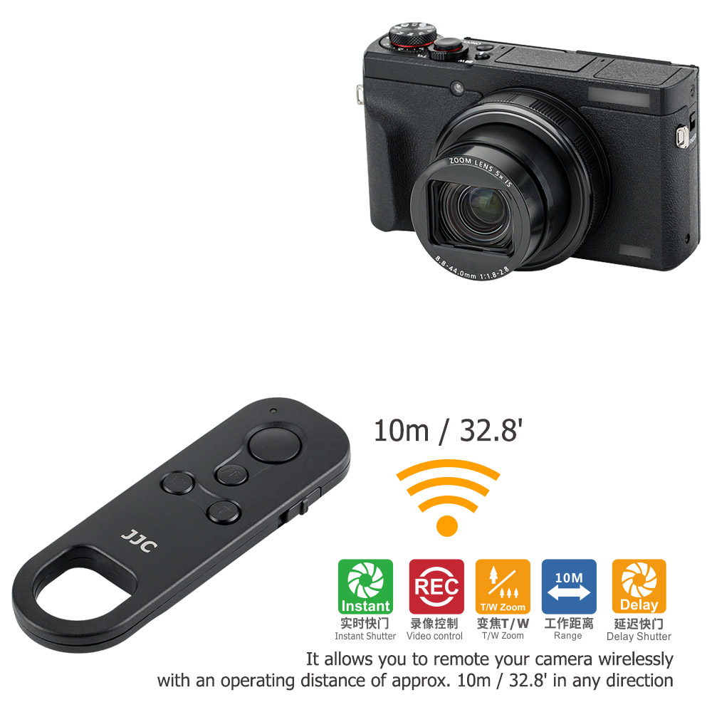 Canon Camera Eos R8 - JJC BR-E1 Bluetooth Remote Control for
