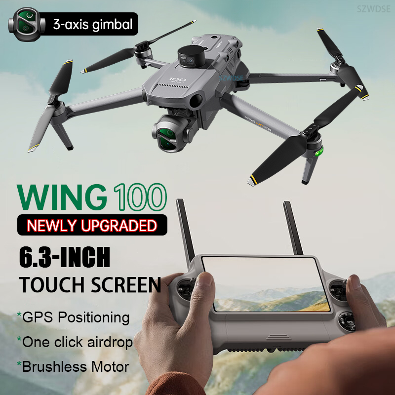 Drone Thermal Imaging - 2026 Wing 100 GPS Drone 3-axis