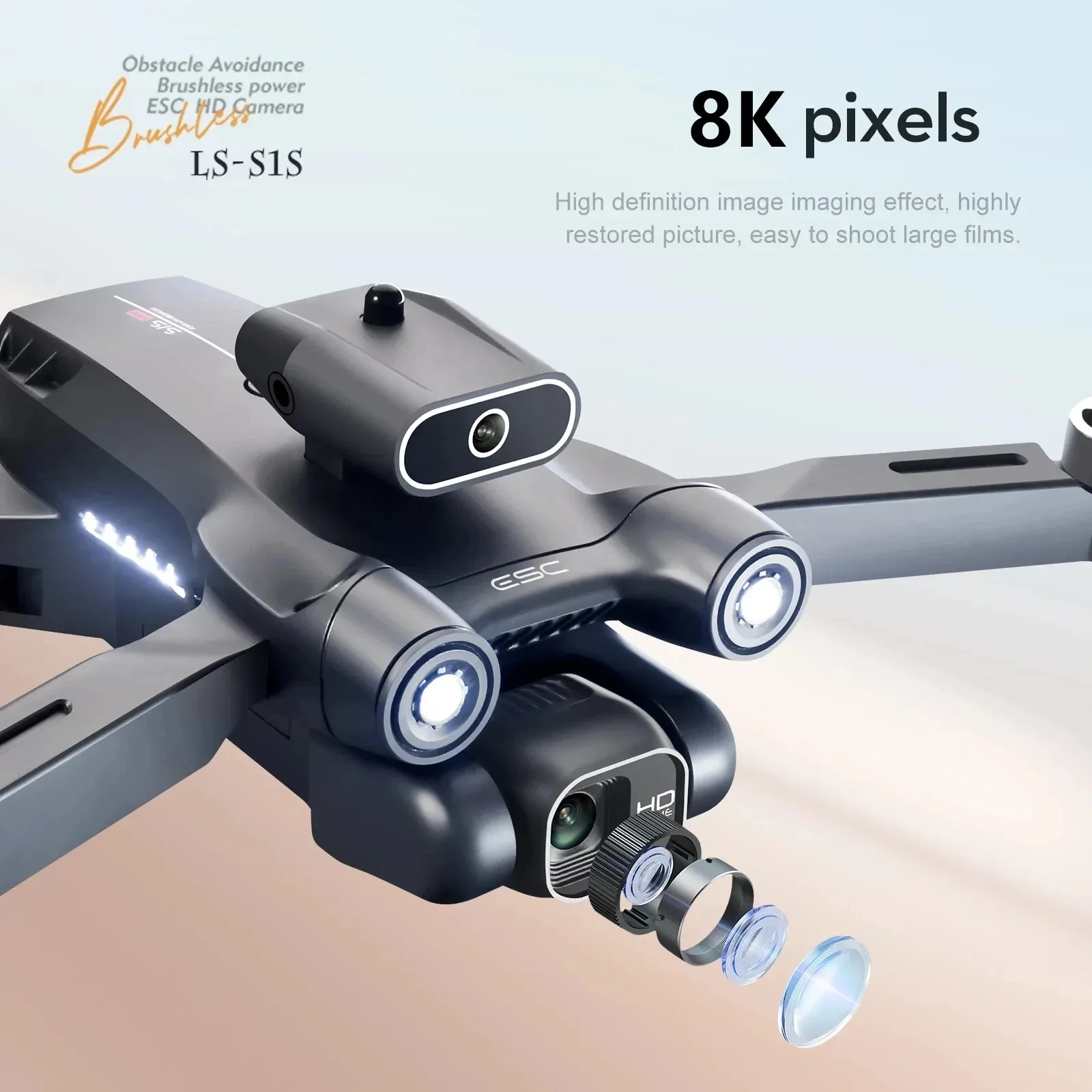 New S1S 5G GPS Drone Camera 8K - огляд і ціна Drone Surveying