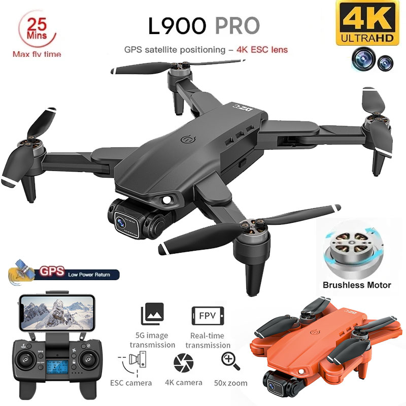 L900 Pro GPS Drone 4K Professi - огляд і ціна Drone Surveying