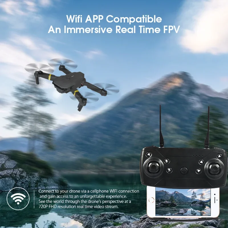 4K Eachine E58 Drone WIFI FPV  - огляд і ціна Eachine Drone E58