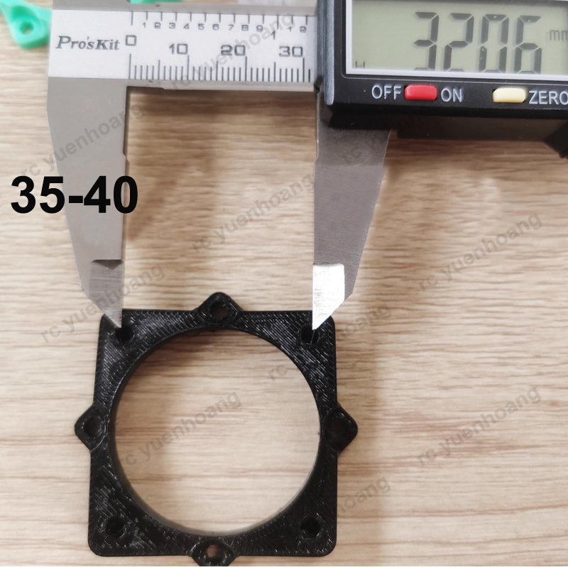 4PCS 3D Printed 4028 Cooling F - огляд і ціна Drone 3D Modeling