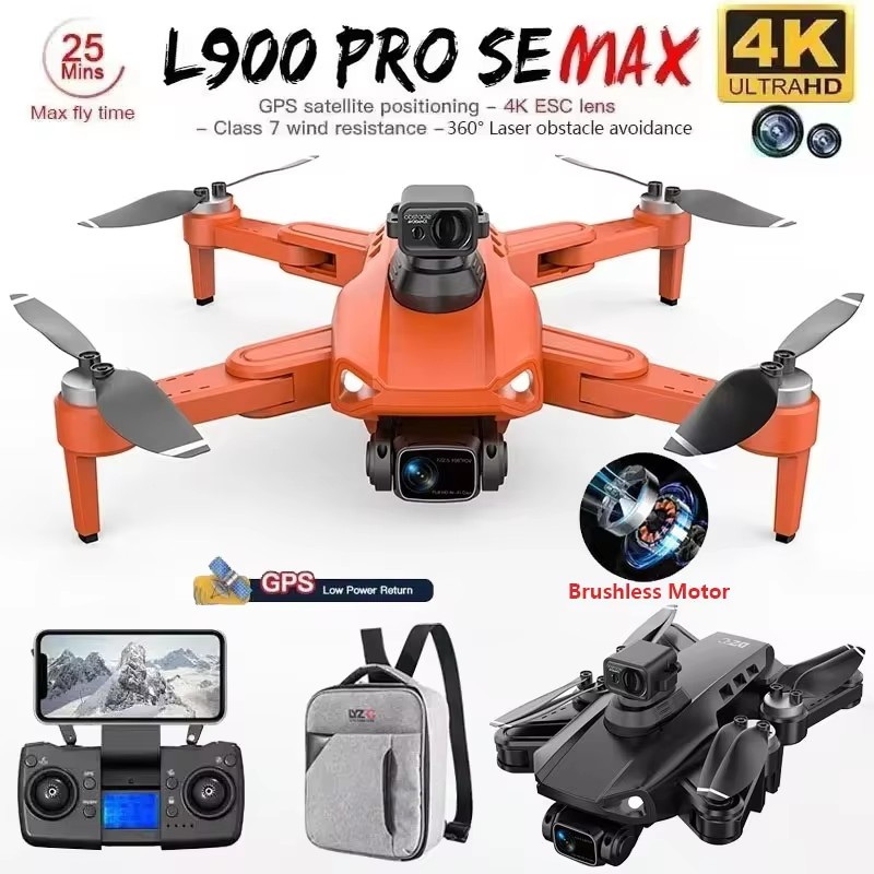 LYZRC L900 Pro SE MAX Drone 4K - огляд і ціна Jjrc Drone X12