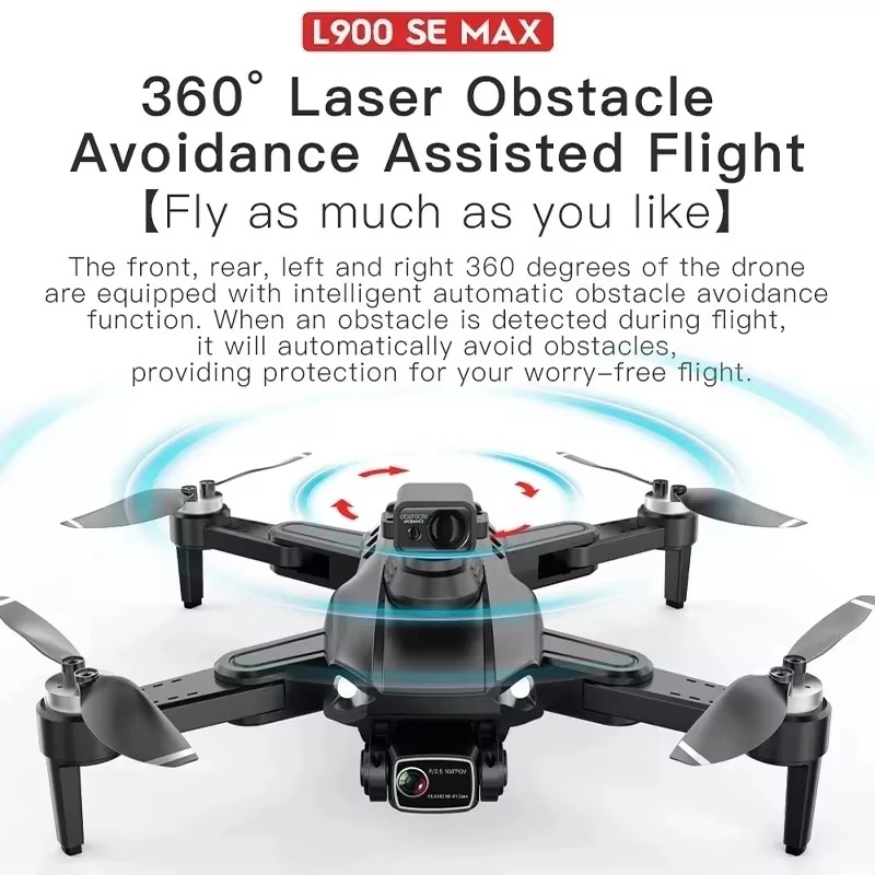 LYZRC L900 Pro SE MAX Drone 4K - огляд і ціна Jjrc Drone X12