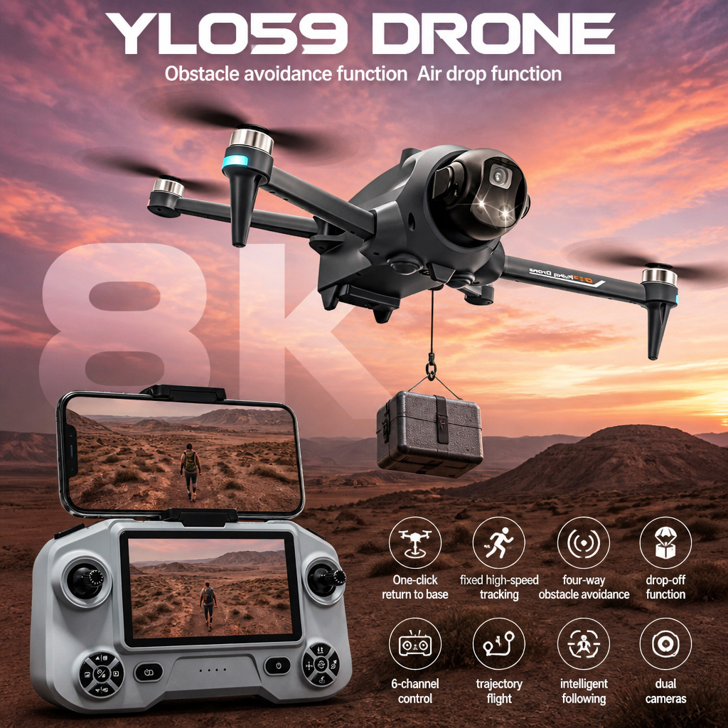 NEW YL059 Drone GPS Auto Retur - огляд і ціна Drone Surveying