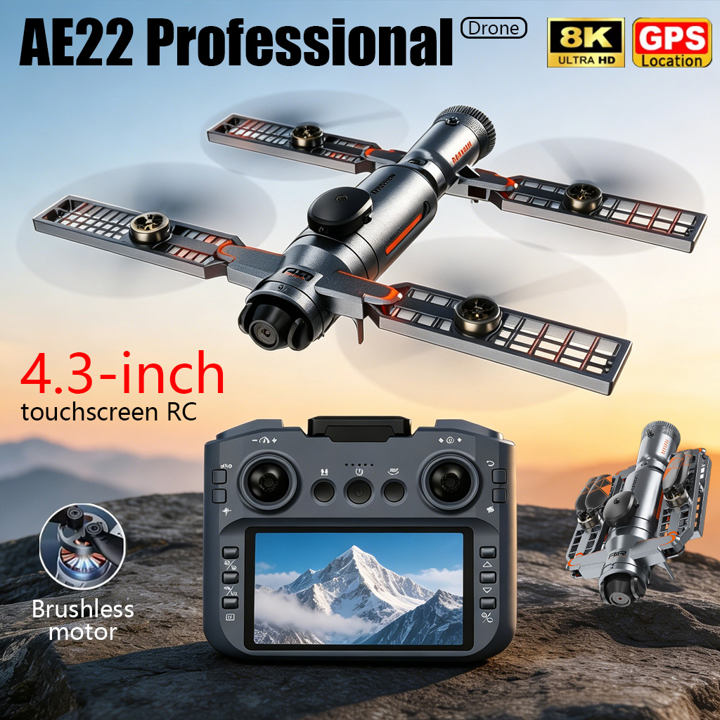 Upgraded AE22 PRO MAX Foldable - огляд і ціна Drone Multispectral