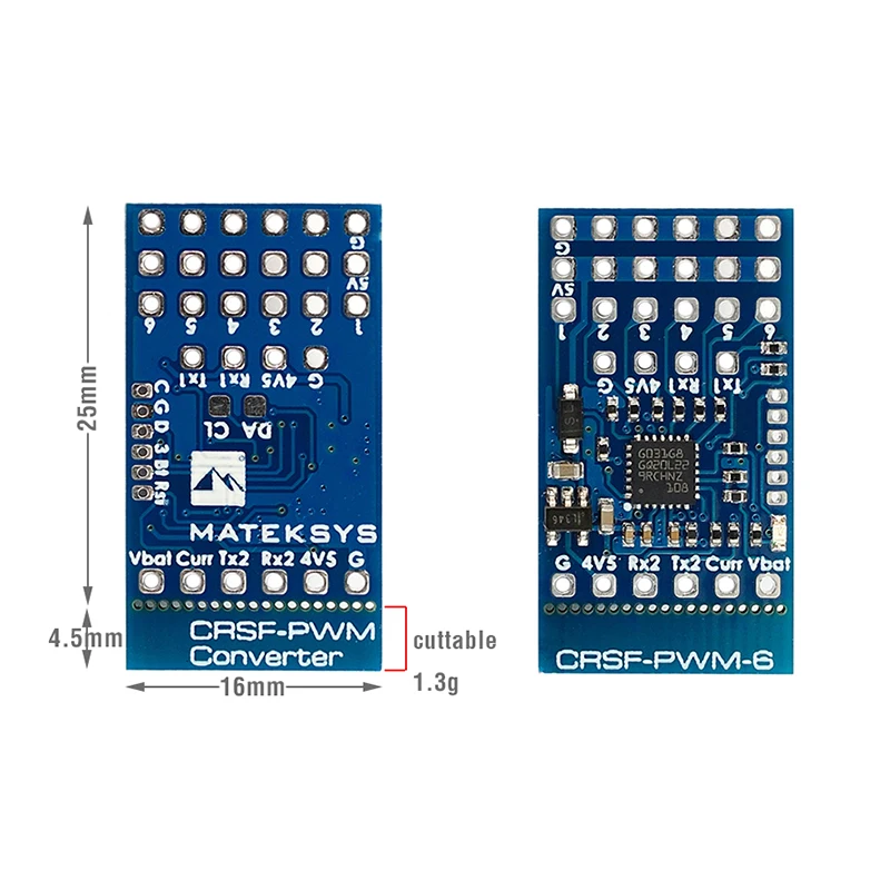 NEW Original Matek CRSF to PWM - огляд і ціна Tbs Fpv Crossfire