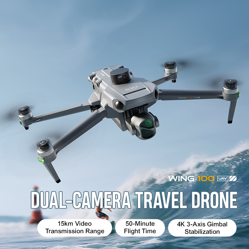 2026 Wing 100 GPS Drone 3-axis - огляд і ціна Drone Thermal Imaging