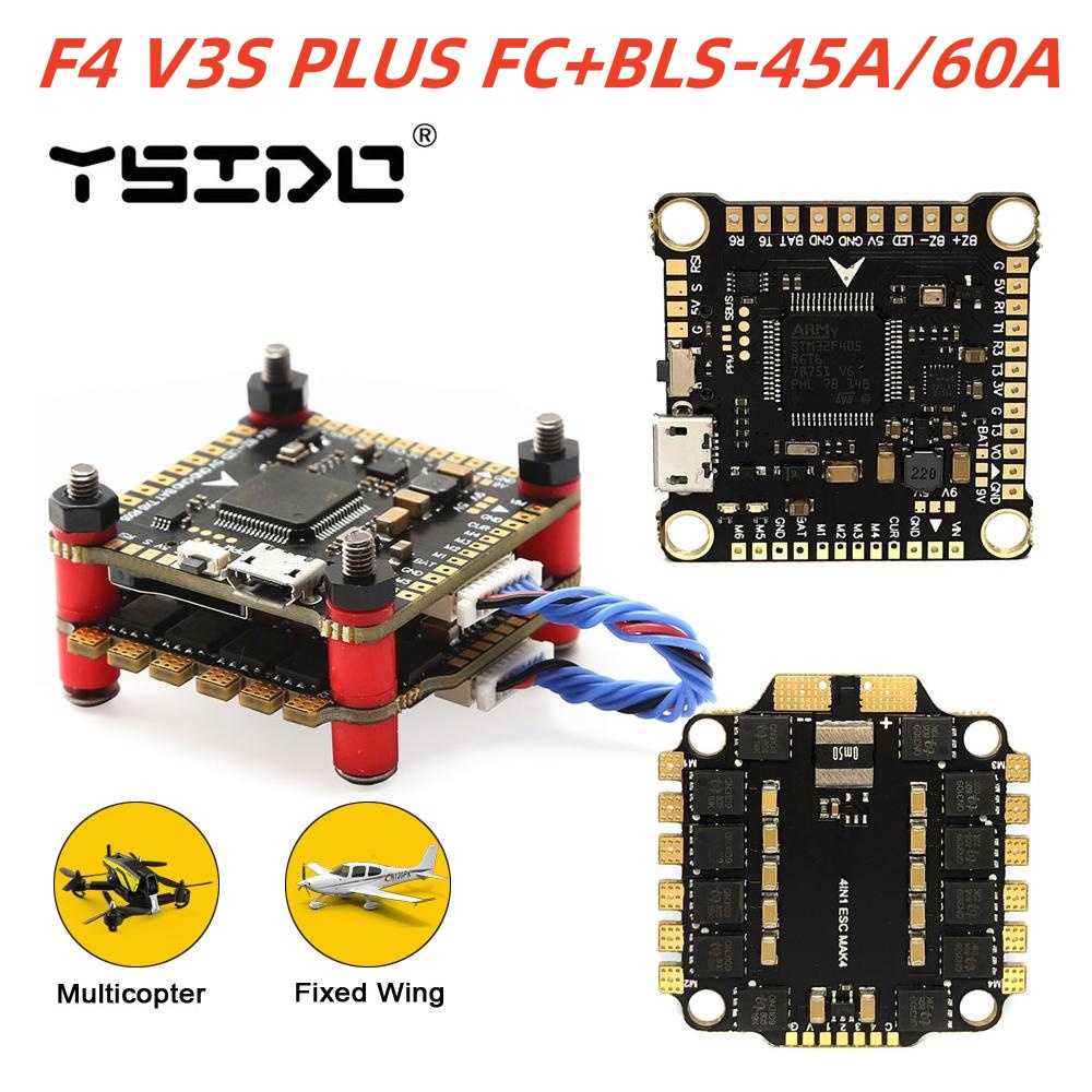 YSIDO NEW F4 V3S PLUS Flight C - огляд і ціна Betaflight Fc F4